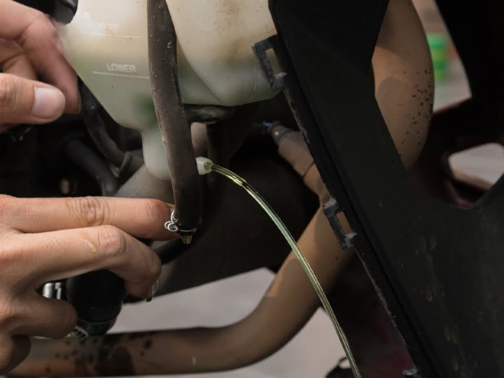 Ống dẫn xăng rò rỉ làm sai lệch tỷ lệ hòa khí, gây ra tình trạng xe bị hụt hơi nghiêm trọng