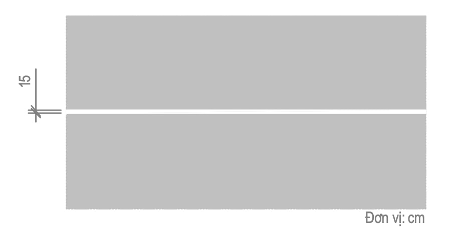 2.2 - Vạch phân chia các làn xe cùng chiều, dạng vạch đơn, liền nét