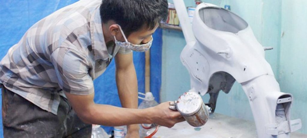 Quy định về màu sơn xe máy, cách đổi màu đúng luật hiện hành