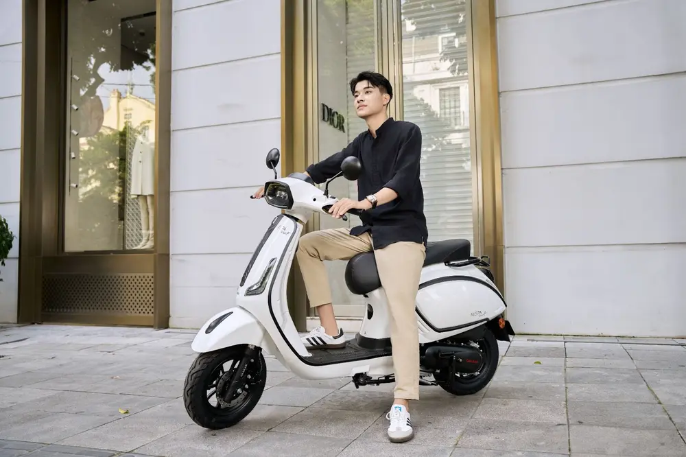 Khi thi đi qua vòng số 8 bạn cần giữ thăng bằng, ôm cua chuẩn để đạt điểm tối đa