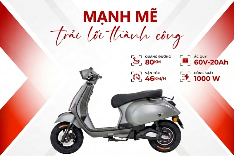 Xe máy điện OSAKAR Nispa Vera