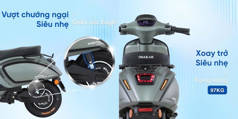 Bên cạnh thiết kế bắt mắt, Nispa Viora còn được trang bị nhiều công nghệ tiện lợi cho quá trình sử dụng hằng ngày