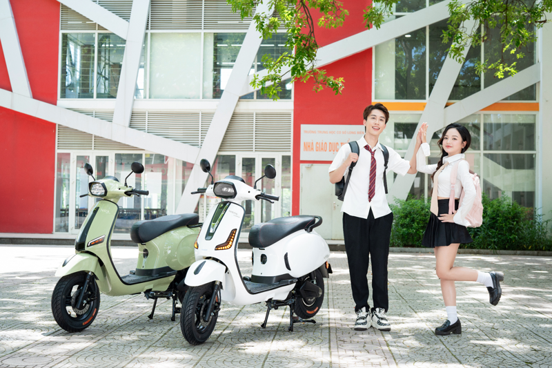 Xe máy điện là người bạn đồng hành hoàn hảo, giúp học sinh - sinh viên an tâm vi vu trên mọi chặng đường