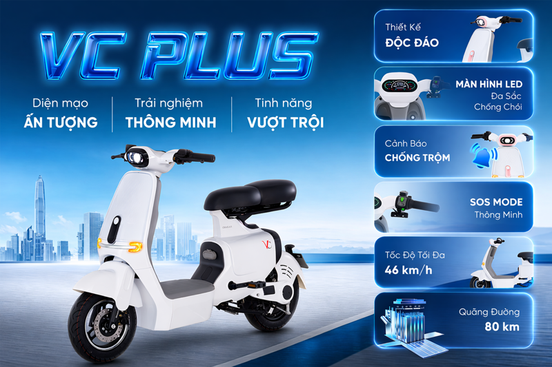 Xe điện OSAKAR sở hữu nhiều tính năng vượt trội, giúp người lái nâng tầm trải nghiệm - “Chuẩn” xe điện thế hệ mới.