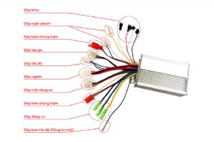 Các màu dây IC xe điện