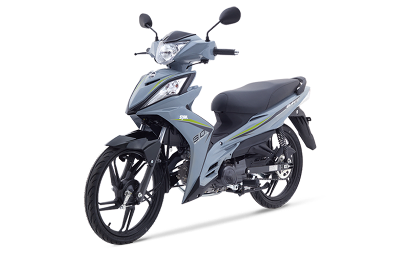 Sym Galaxy sở hữu kiểu dáng lướt gió với bộ tem sắc sảo và phong cách