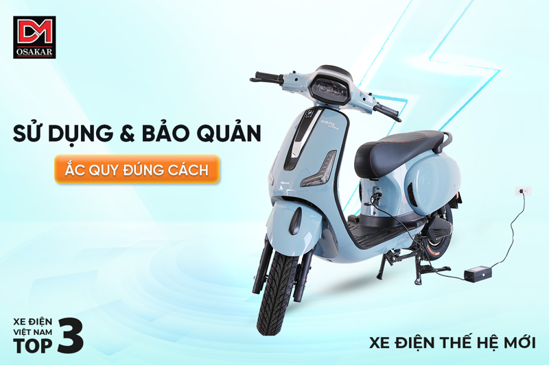 Việc kiểm tra và chăm sóc bình điện theo lịch trình cố định sẽ duy trì hiệu suất vận hành mượt mà cho xe.