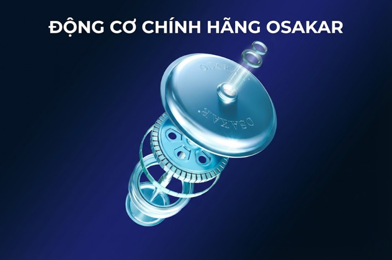 Động cơ kháng nước IP67 giúp xe vận hành ổn định khi gặp mưa lớn hoặc đường ngập