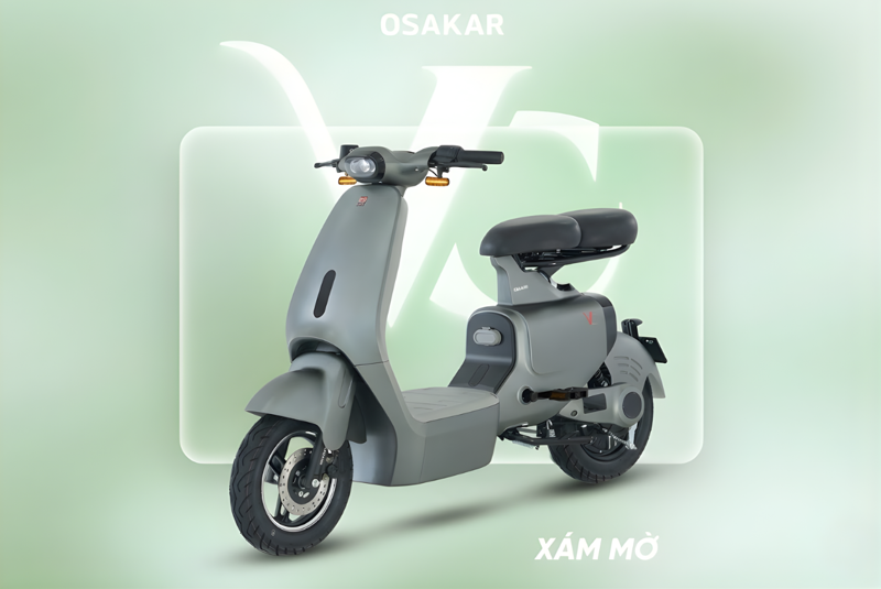 OSAKAR VC màu xám mờ - Sự kết hợp hoàn hảo giữa nét đẹp tối giản và hiện đại