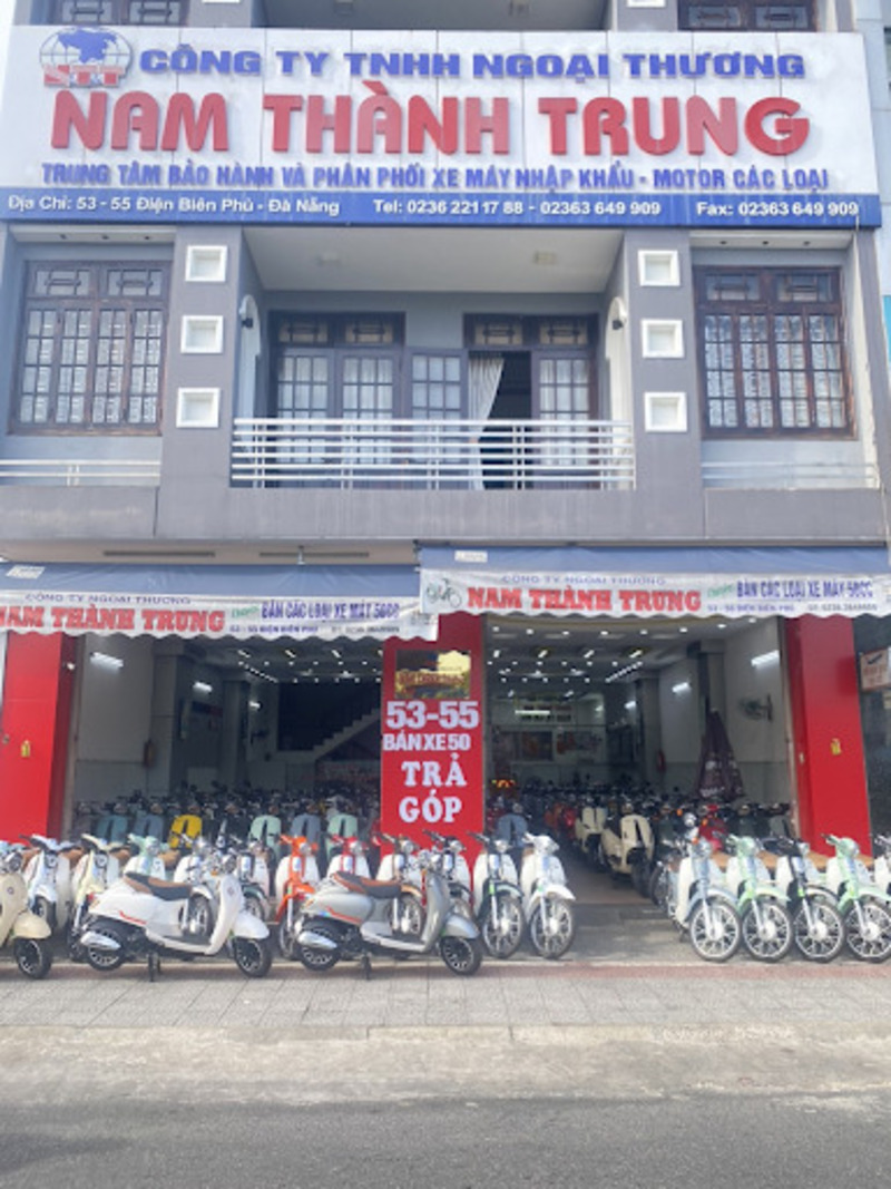 Xe máy Nam Thành Trung - đại lý xe máy máy 50cc cho học sinh tại Đà Nẵng