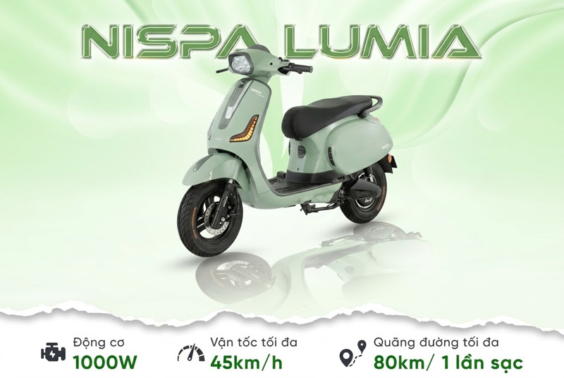 OSAKAR Nispa Lumia xanh bạc hà - Vẻ đẹp thanh lịch cho phái đẹp