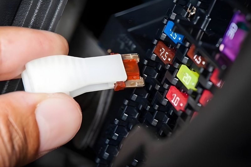 Vị trí cầu chì trên xe máy điện