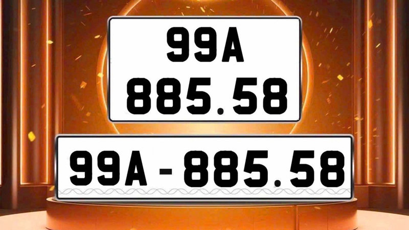 Các biển số cấp cũ vẫn có giá trị sử dụng song song và người dân không bắt buộc phải đổi