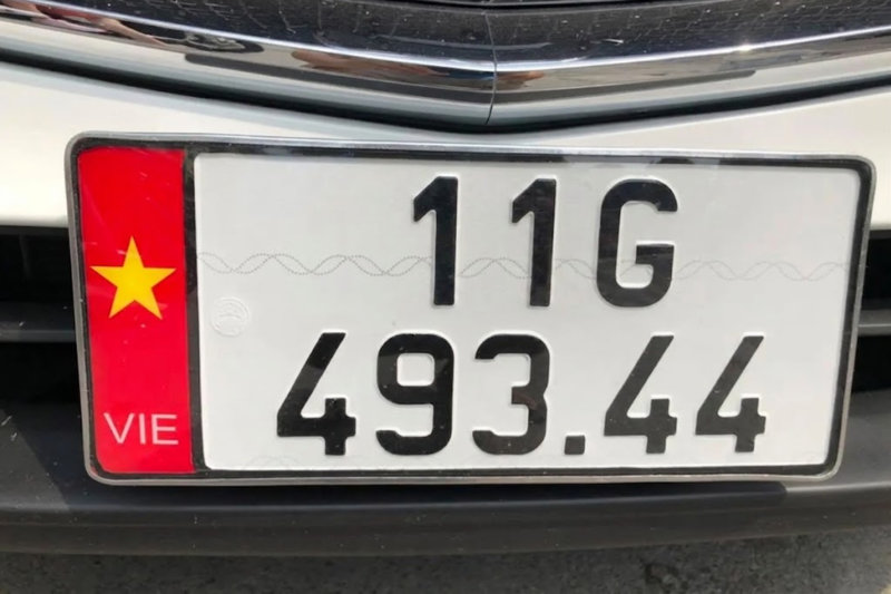 Biển số xe được cấp theo phương pháp bấm số ngẫu nhiên