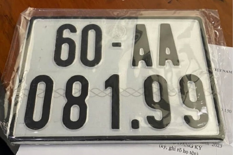 Biển số xe định danh sẽ được lưu trữ trong vòng 5 năm nếu có phát sinh giao dịch mua bán, đổi chủ