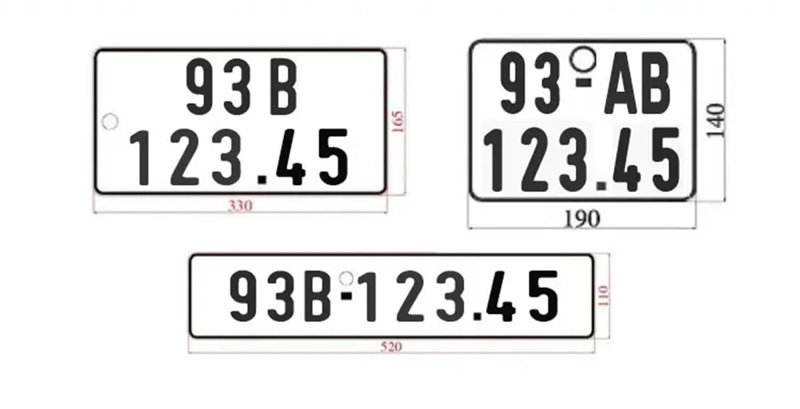 Biển số xe được cấp ngẫu nhiên theo phương thức bấm số