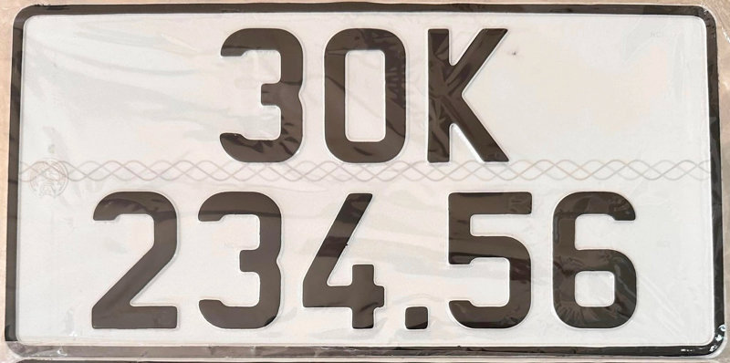 Biển số cấp tại Hà Nội là ngẫu nhiên, không được lựa chọn