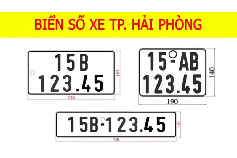 Thành phố Hải Phòng hiện quản lý đồng thời 3 mã vùng biển số 15, 16 và 34 sau khi sáp nhập Hải Dương
