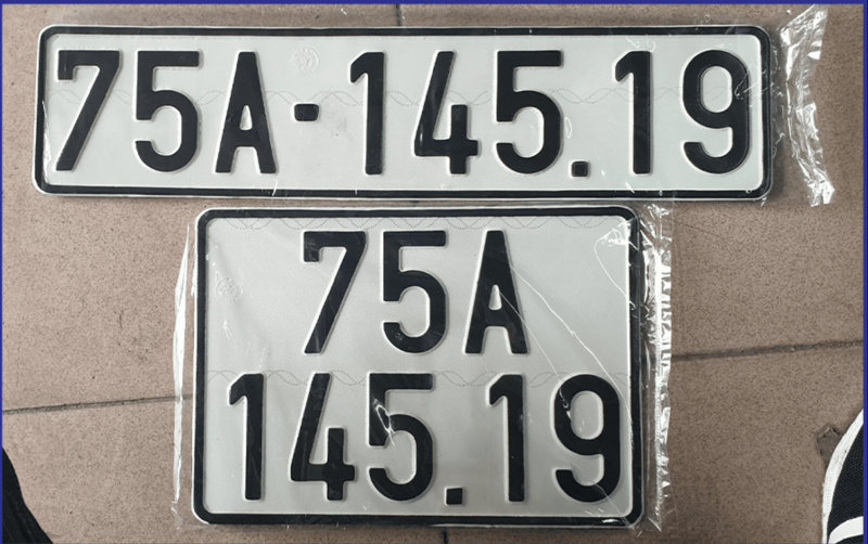 Biển số xe cũ vẫn được lưu hành song song với biển số định danh mới dạng 2 chữ cái