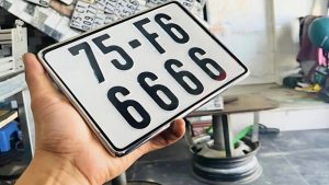 Biển số xe hiện tại sẽ gắn liền với mã định danh của chủ xe