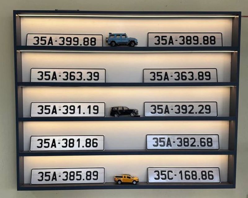 Các biển số xe được cấp trước sáp nhập vẫn được sử dụng bình thường