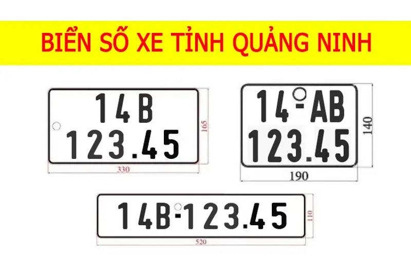 Biển số xe Quảng Ninh vẫn duy trì mã số 14 do không có sáp nhập với địa phương khác
