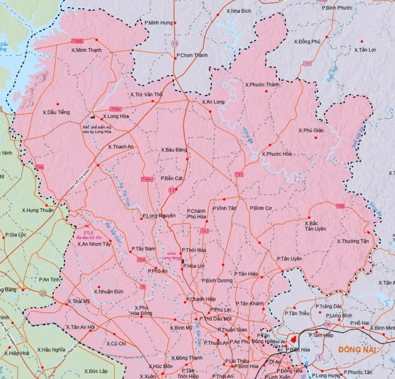 Bình Dương giảm từ 91 đơn vị cấp xã xuống còn 36 đơn vị gồm 24 phường và 12 xã, chính thức thuộc TP.HCM mới từ ngày 1/7/2025