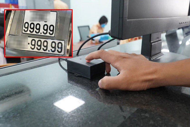 Chủ xe có thể ủy quyền nhờ người may mắn bấm biển hộ để tăng khả năng ra số đẹp
