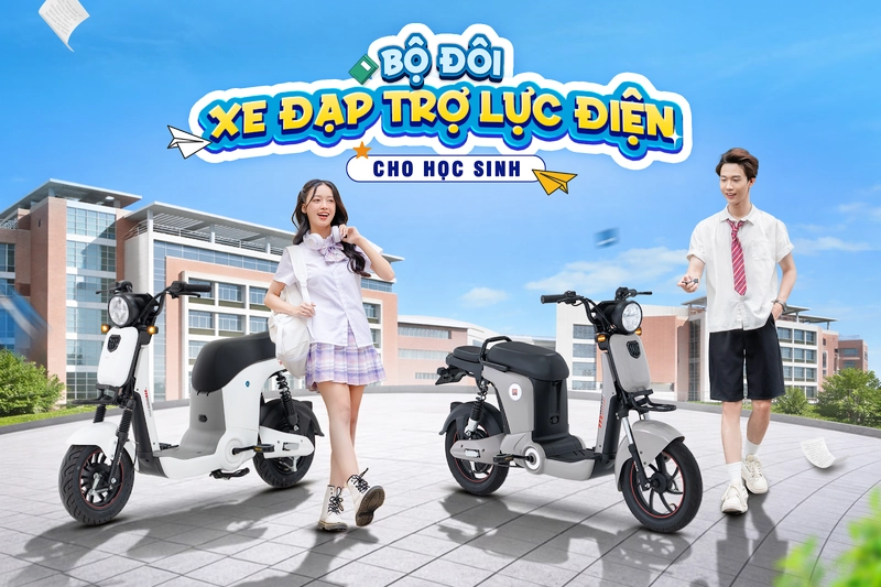 Xe đạp trợ lực điện OSAKAR là lựa chọn phù hợp cho học sinh cấp 2, giúp di chuyển an toàn và tiết kiệm chi phí 