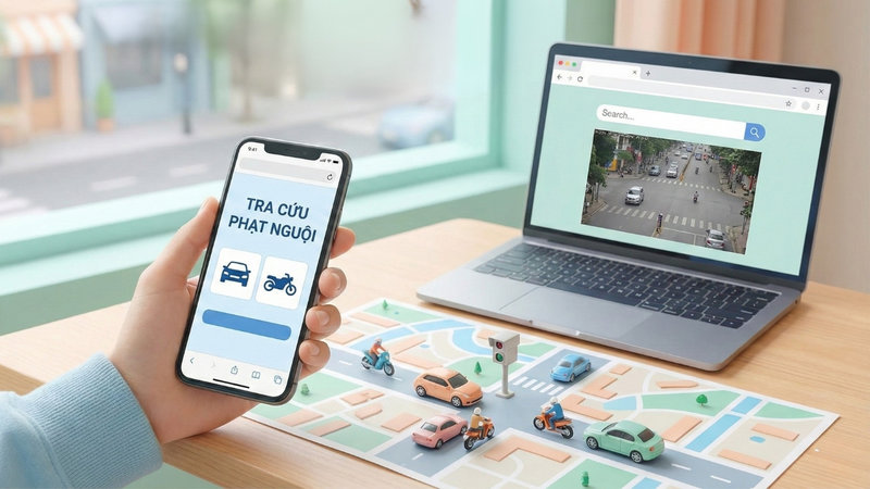 Các mức phạt nguội phổ biến