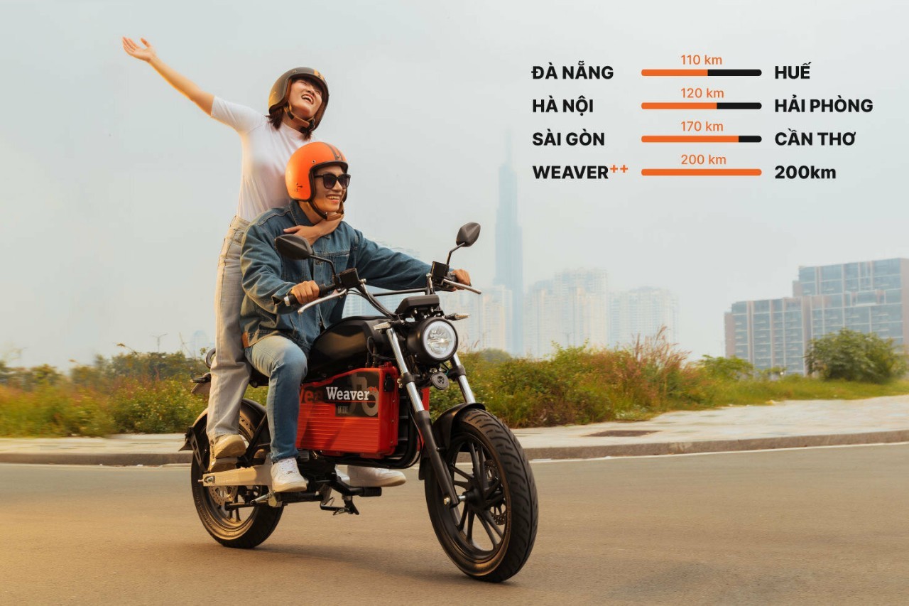 Xe điện đẹp cho nam thường có kiểu dáng mạnh mẽ, yên dài và tông màu trung tính