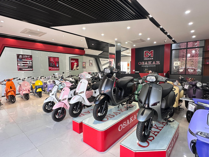 Hệ thống showroom OSAKAR trên toàn quốc sẵn sàng hỗ trợ bạn sở hữu Nispa Vera chính hãng