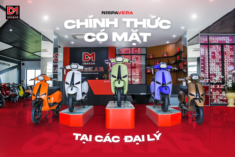 Mua xe máy điện, xe xăng Vespa tại hệ thống 400+ đại lý của OSAKAR để đảm bảo chất lượng xe và chế độ bảo hành chính hãng