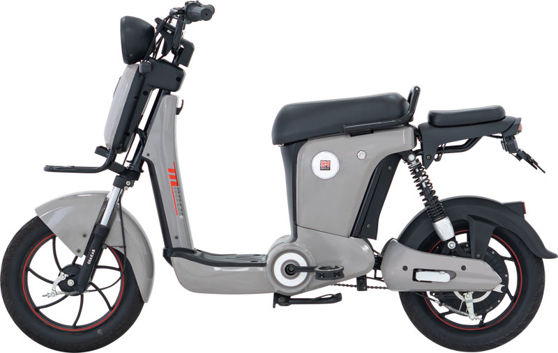 Khung xe MANDI X được thiết kế với đường nét gọn gàng, bo tròn cân đối và yên xe liền mạch