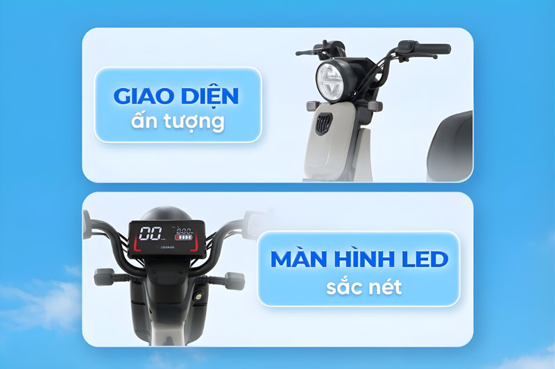Màn hình sắc nét, chống chói đảm bảo nhìn rõ ngay cả dưới nắng gắt