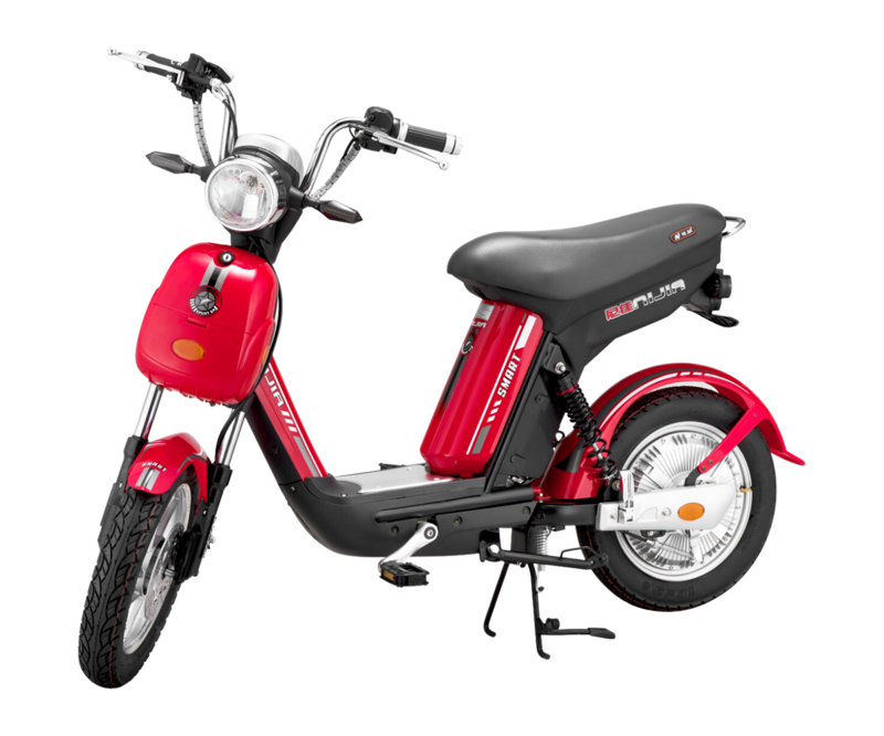 Xe điện Nijia với thiết kế nhỏ gọn, phù hợp với học sinh và người cao tuổi