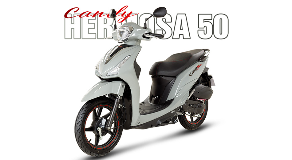 Xe ga Kymco Candy Hermosa 50cc là mẫu xe tay ga cao cấp, nổi bật với khả năng tiết kiệm nhiên liệu