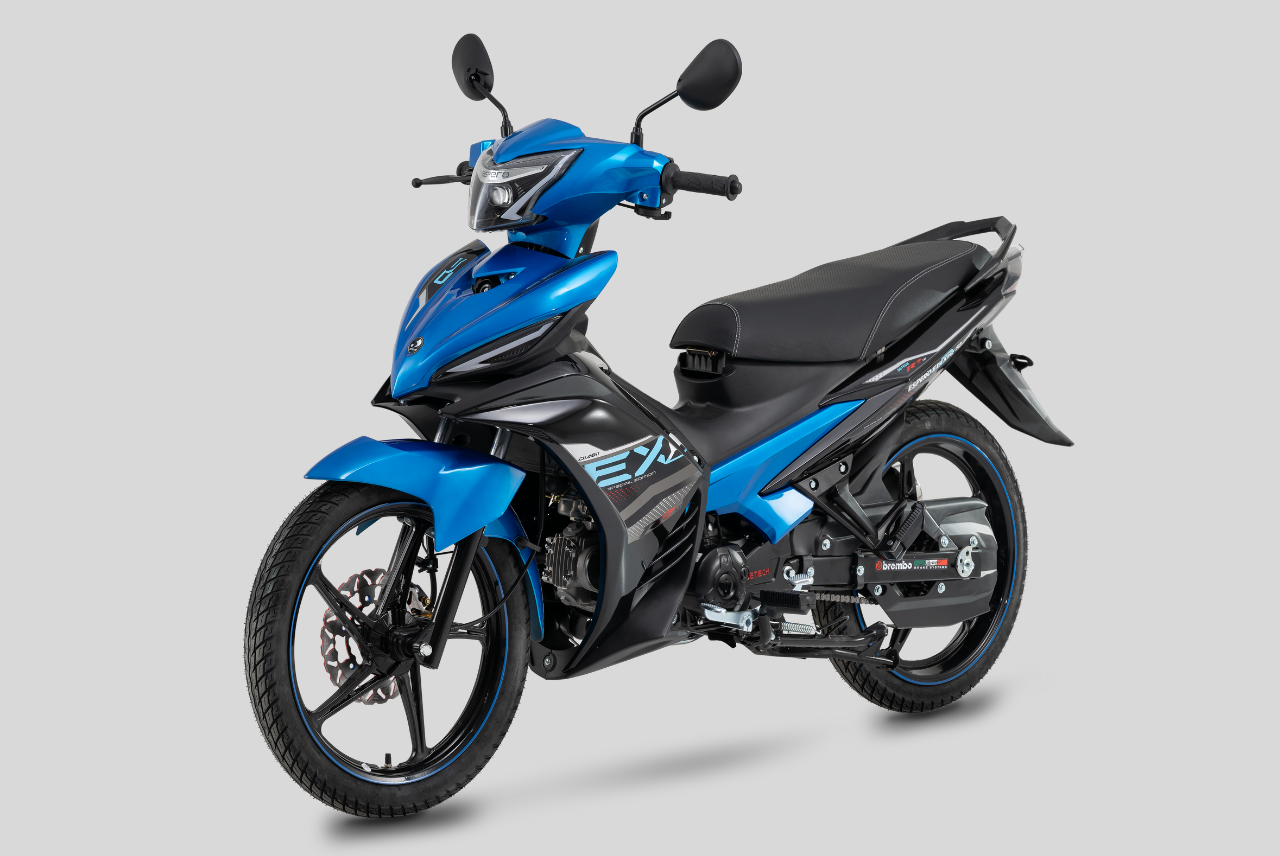 Diện mạo thể thao dũng mãnh đầy nam tính của mẫu xe số Espero EX4 King 50.