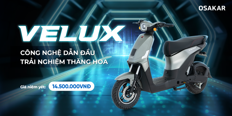 Các dòng xe điện OSAKAR sở hữu tính năng kiểm soát tốc độ thông minh giúp người dùng dễ dàng tuân thủ luật giao thông tại các khu vực Khánh Hòa