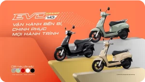 Xe máy điện mới nhất Vinfast Evo Grand với đa dạng lựa chọn màu sắc