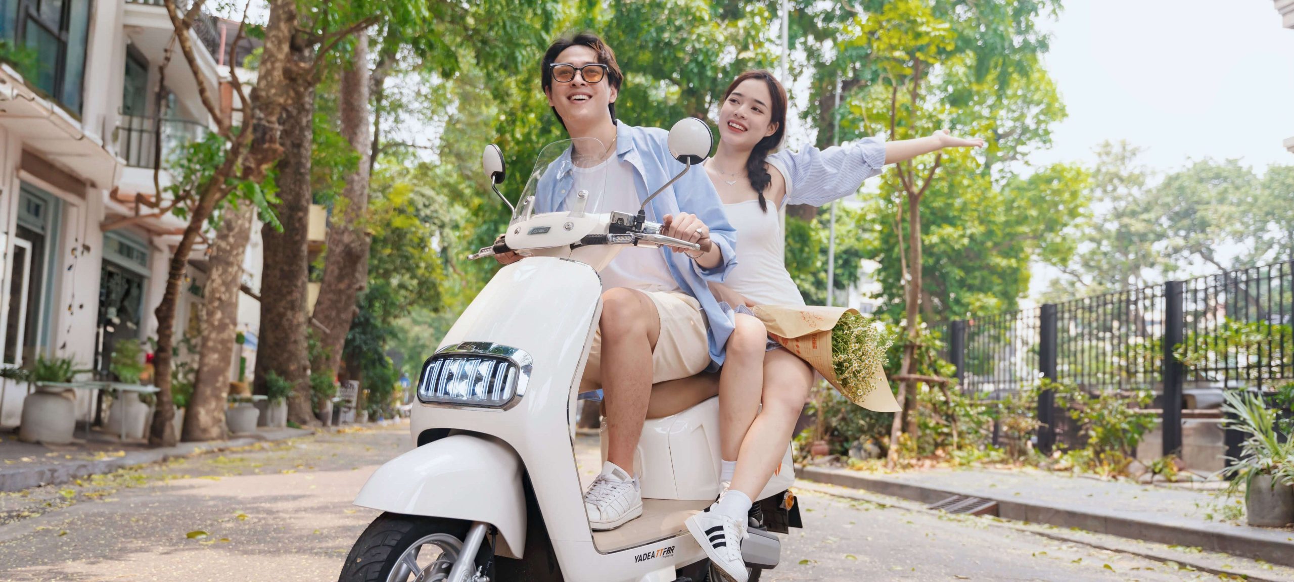 Xe máy điện Yadea Ossy lướt êm ái, lái nhẹ tênh