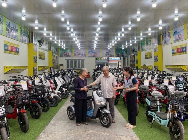 Địa chỉ mua xe điện cho người già