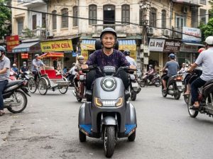 Tiêu chí chọn xe điện cho người già ưu tiên sự an toàn và dễ sử dụng khi tham gia giao thông