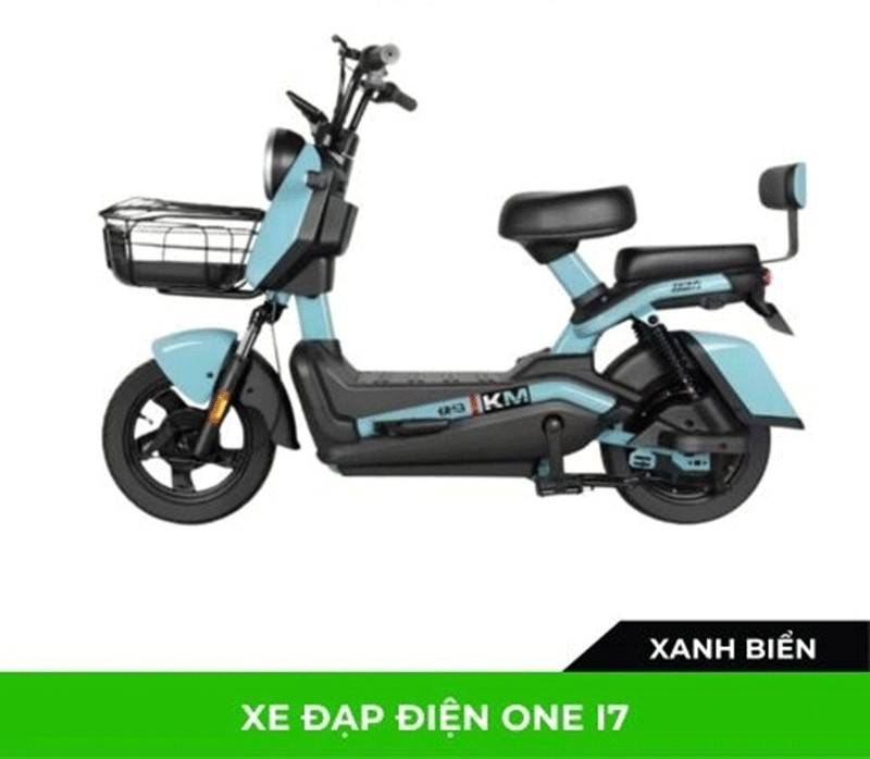 Xe đạp điện One i7 – Sở hữu khối động cơ 400W bốc khỏe, hỗ trợ leo dốc hầm chung cư và dốc cầu vượt dẻo dai.