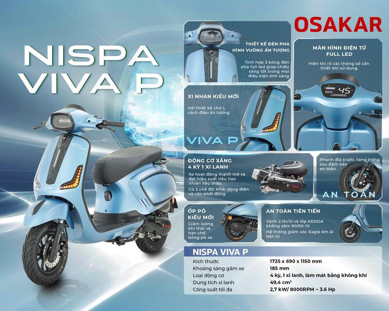 OSAKAR Nispa Viva P
