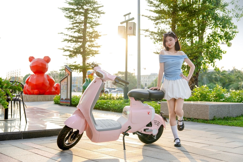 Các dòng xe điện học sinh của OSAKAR đều được trang bị bàn đạp cơ học độc lập - vẫn di chuyển được khi xe gặp sự cố điện