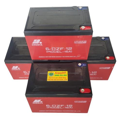 4 bình ắc quy xe đạp điện chạy được bao nhiêu km phụ thuộc lớn vào dung lượng 12Ah hay 20Ah.