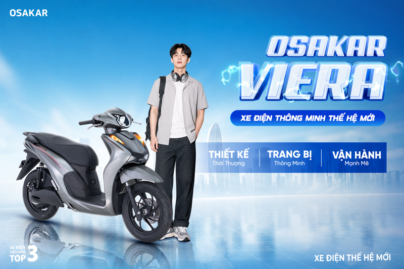 Các xe điện OSAKAR với thiết kế đa dạng và công nghệ hiện đại là giải pháp thay thế hoàn hảo giúp hạn chế tối đa các sự cố kỹ thuật của xe máy truyền thống