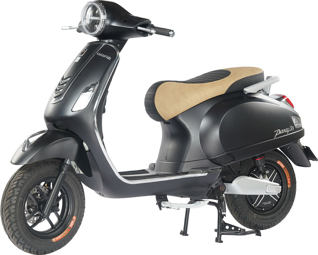 Dibao Pansy S3 phanh đĩa hai bánh, giá 17,99 triệu