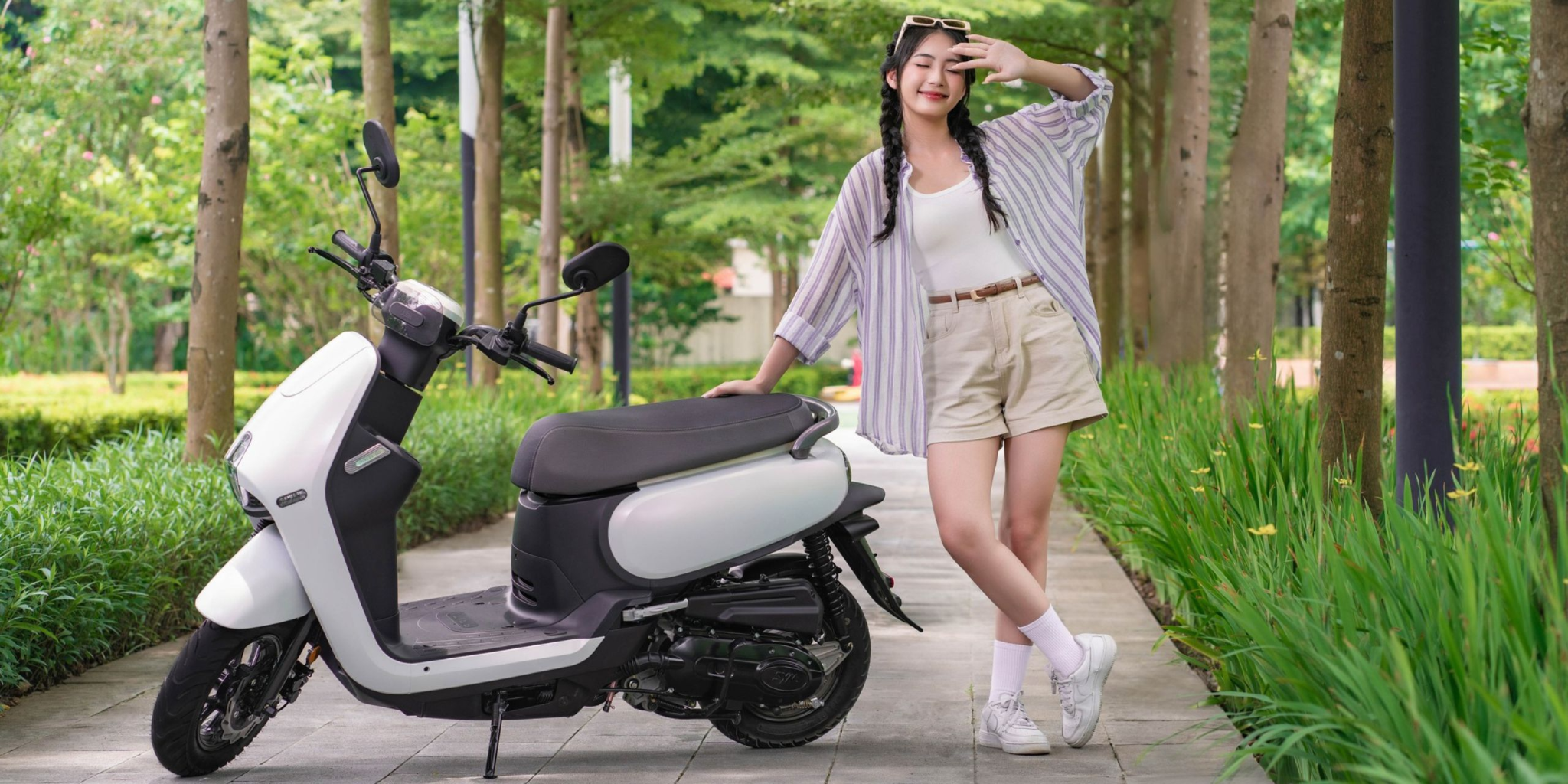 Xe máy 50cc SYM Priti cho bạn nữ năng động chuẩn gen Z